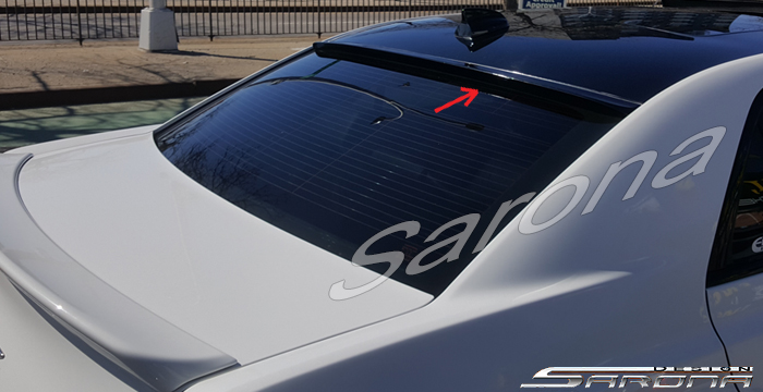 Custom Chrysler 300  Sedan Roof Wing (2011 - 2019) - $189.00 (Part #CR-010-RW)